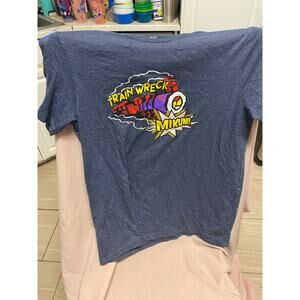 Mikuni Employee Train Wreck Shirt Size M